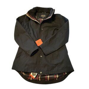 Pendleton heavy-weight navy blue jacket w/ hood new with tags.